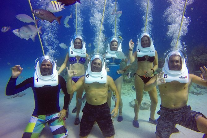 Aquanautas Helmet Diving in San Andres