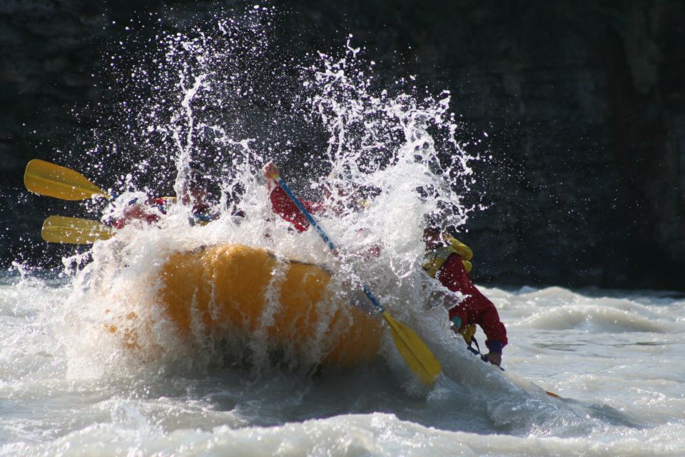 Athabasca Falls: Class 2 White Water Rafting Adventure