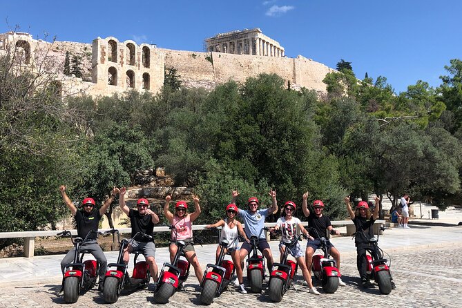 Athens: Wheelz Fat Bike Tours in Acropolis Area, Scooter, Ebike