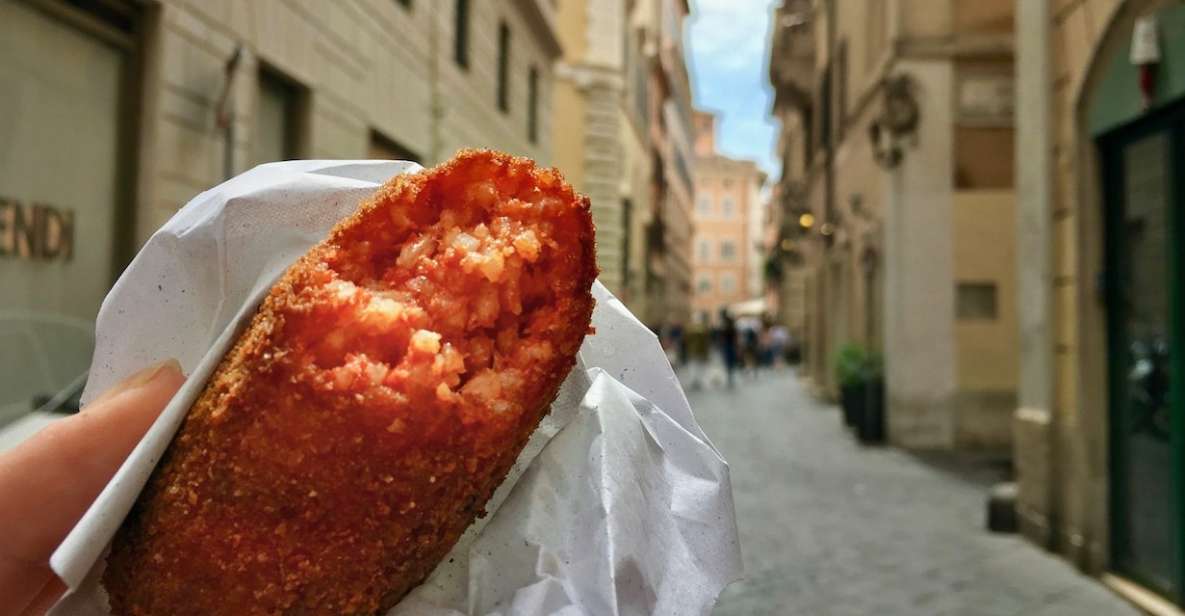 Authentic Rome Streetfood Walking Tour With Local Guide