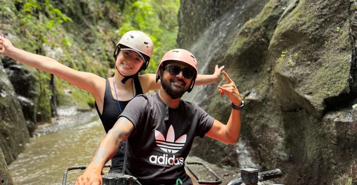 Bali; ATV Tunnel Waterfall and Ubud Rafting