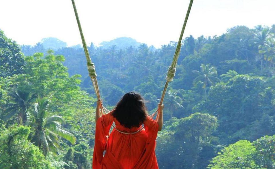 Bali : Ayung Rafting, Monkey Forest and Swing Tour