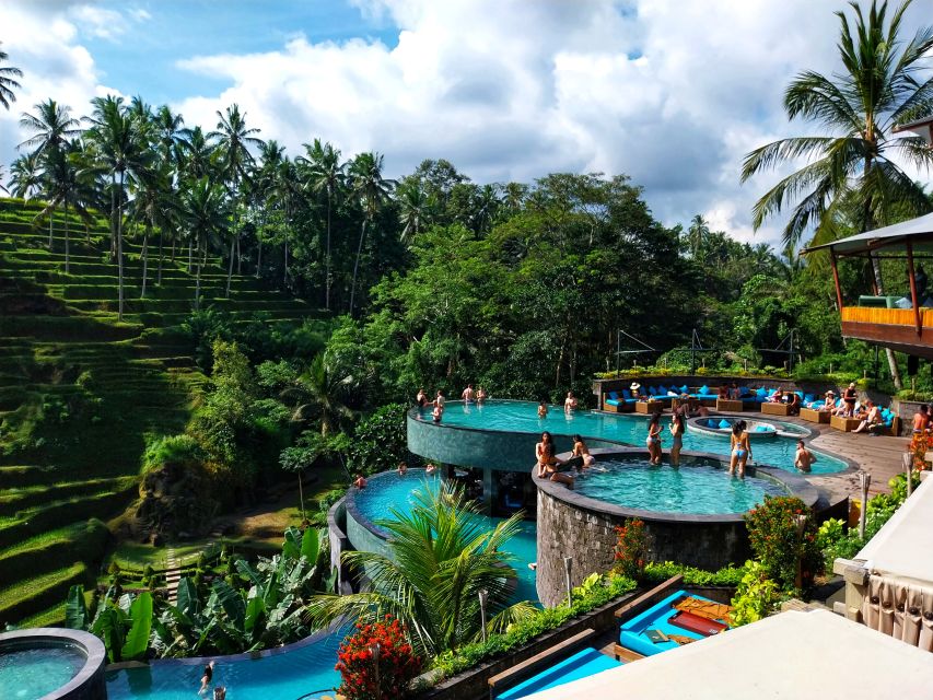 Bali: Private Ubud Waterfall, Village and Pool Club Day Trip