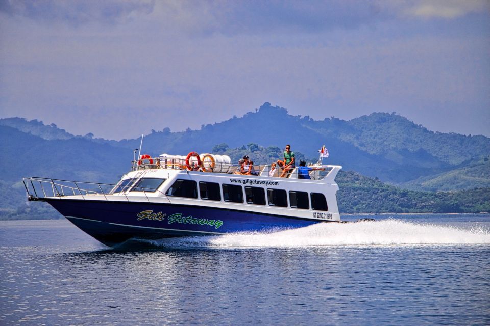 Bali To/From Gili Air: Fast Boat With Optional Bali Transfer - Fast Boat Service Details