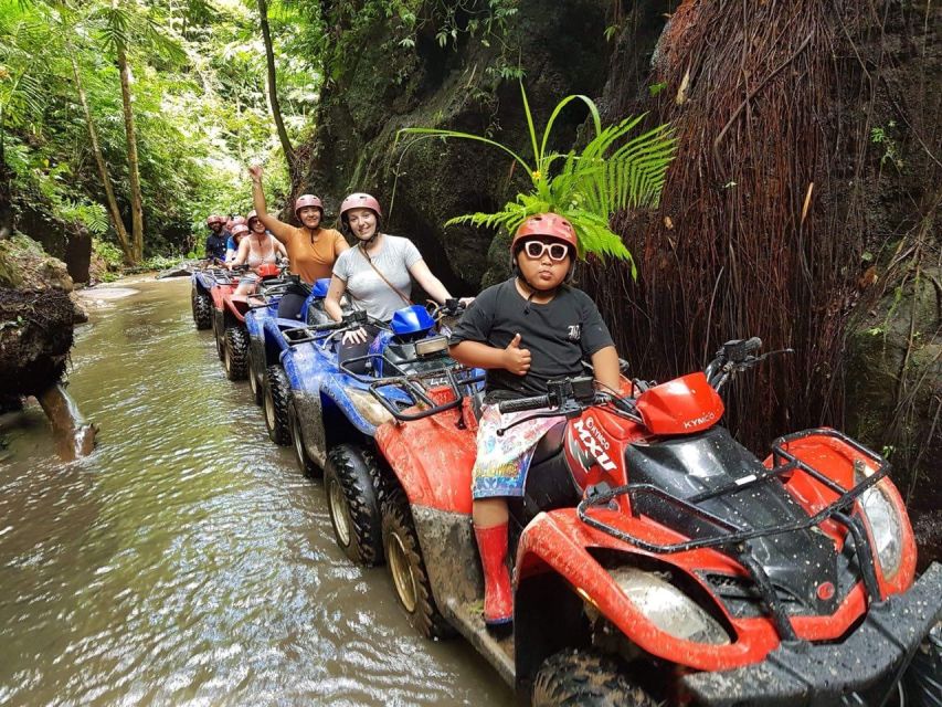 Bali: Ubud Jungle, River, Waterfall & Tunnel Quad Bike Tour