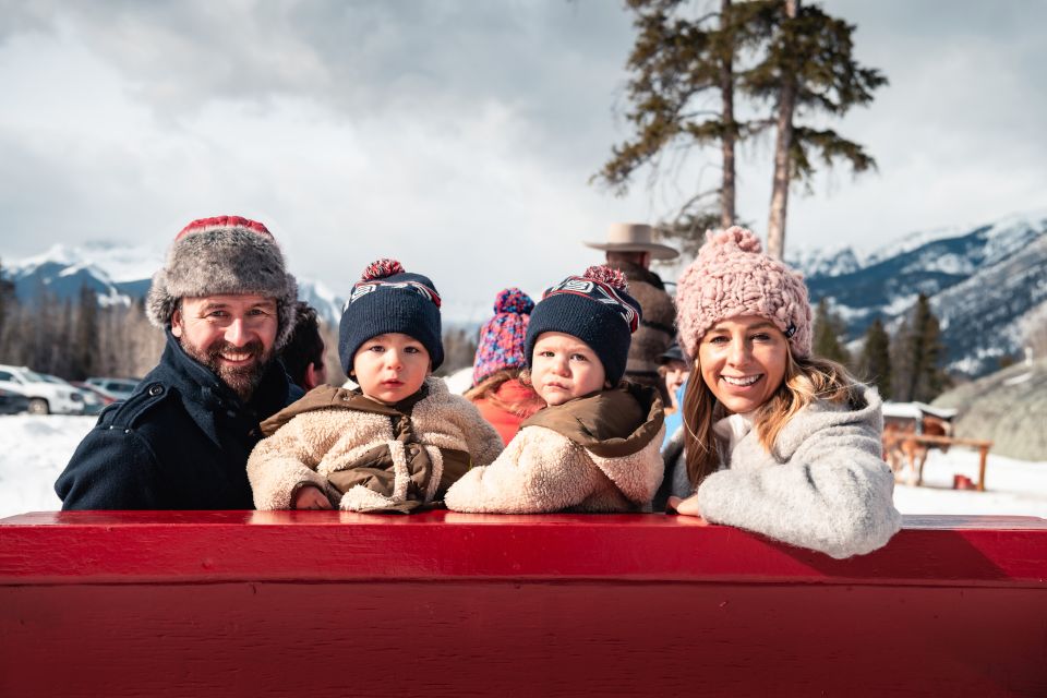 Banff: Family Friendly Horse-Drawn Sleigh Ride