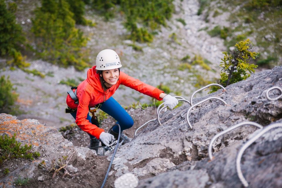 Banff: Mount Norquay 2.5 or 4-Hour Guided Via Ferrata Climb