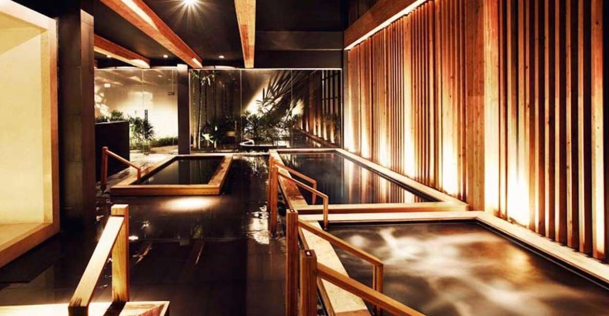 Bangkok: All-Day Pass to Yunomori Sathorn Onsen Bath and Spa - Therapeutic Bathing Pools