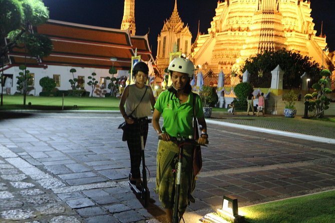 Bangkok at Night by Electric Scooter