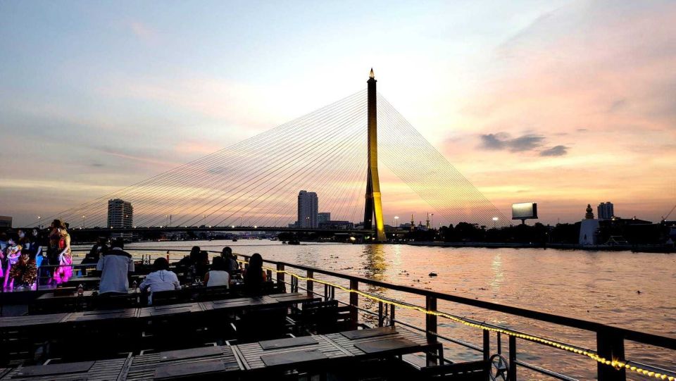 Bangkok: Calypso X White Orchid Cruise With Private Transfer