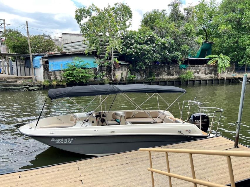 Bangkok: Canal Tour by Private Speed Boat