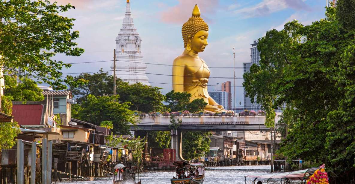 Bangkok: Canals of Bangkok & Chao Phraya Longtail Boat Tour