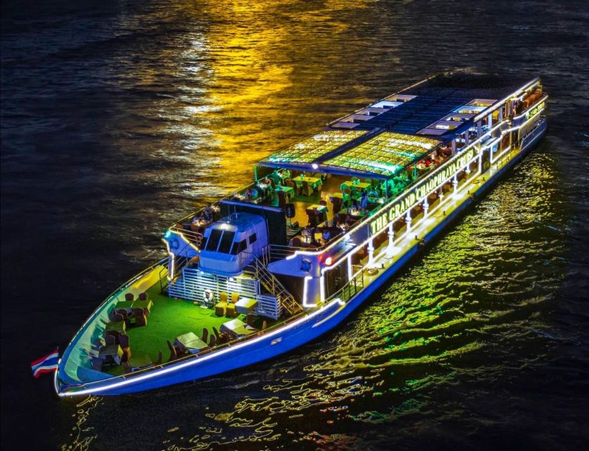 Bangkok: Grand Chao Phraya Dinner Cruise With Live Show