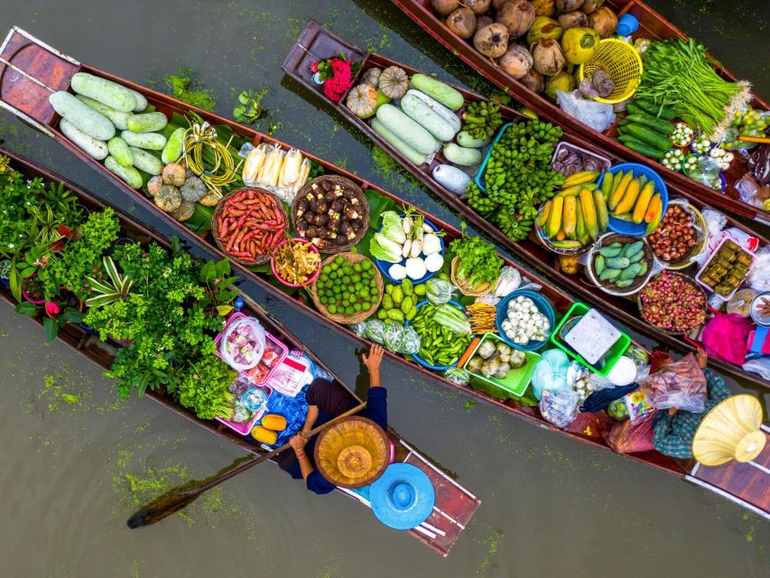 Bangkok: Maeklong Railway & Amphawa Floating Market Day Trip