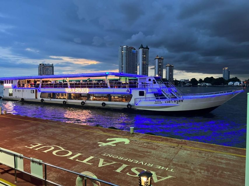 Bangkok: VELA Dinner Cruise Ticket