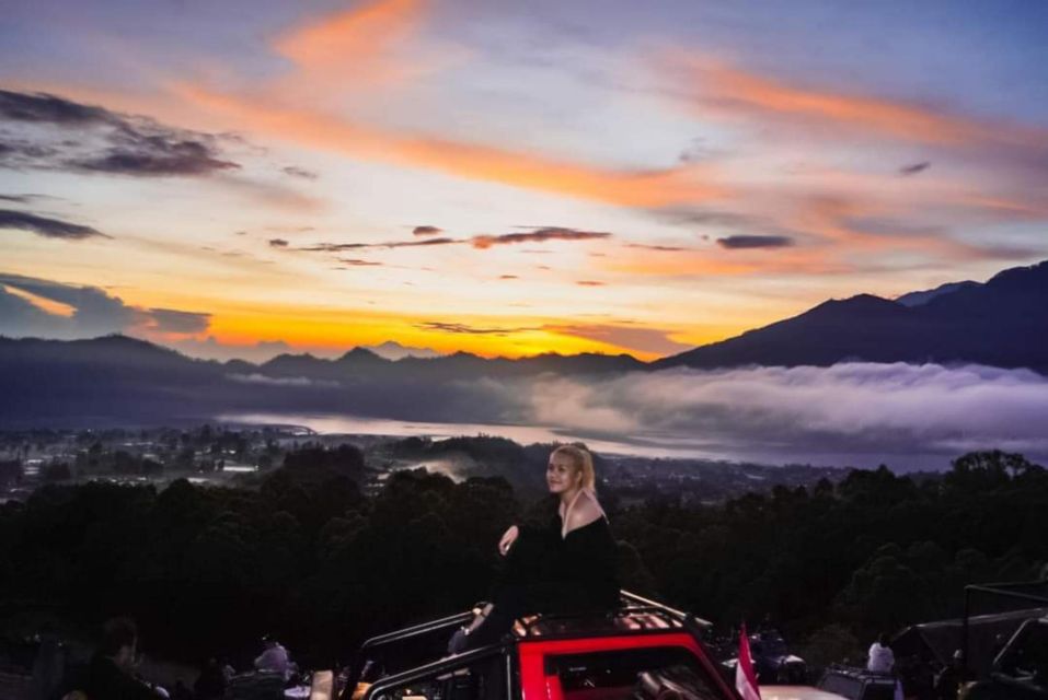 Batur: Sunrise Trekking, Jeep Trekking & Natural Hot Spring - Description of the Activity