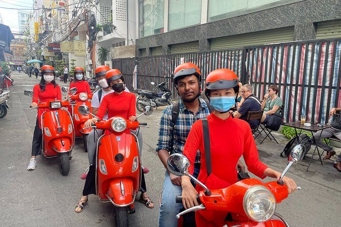 Beautiful Female Riders Vespa Red River Countryside Tour 5 Hours - Tour Highlights