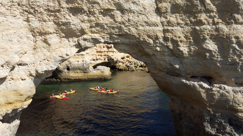 Benagil: Kayaking Adventure in Benagil Caves & Marinha Beach