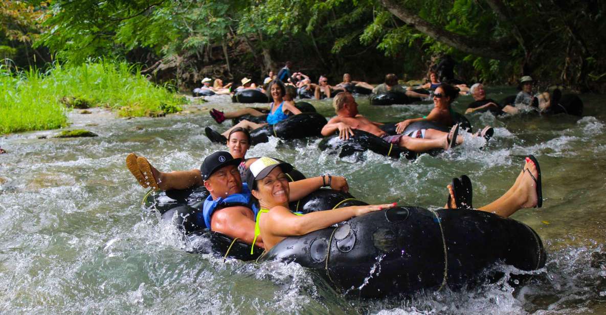 Blue Hole, Secret Falls, River Tubing and Dunns River Falls