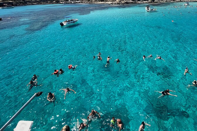 Blue Lagoon Trip With Slide, Music & Transfer From Paphos