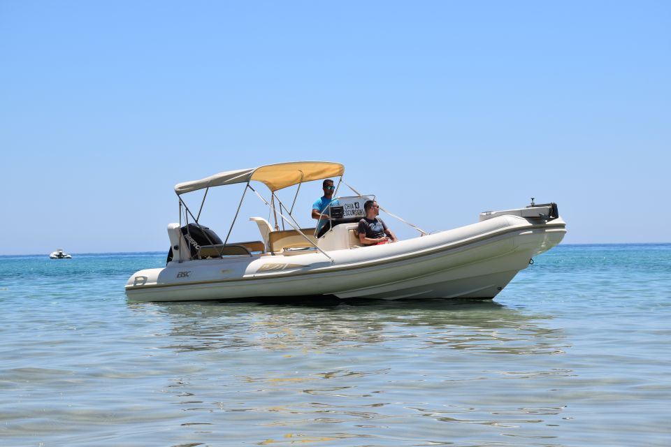 Boat Ride to Cala Zafferano With Snorkeling