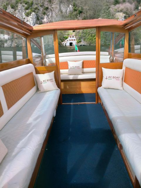 Boat Tour From Menaggio by Classic Venetian Limousine