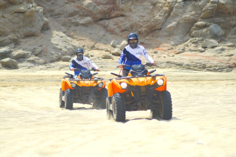 Cabo San Lucas: Migriño Beach & Desert ATV Tour - Diverse Landscapes and Crashing Waves