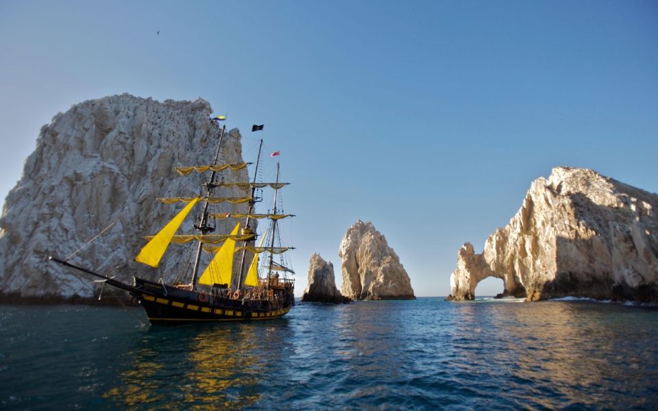 Cabo San Lucas: Pirate Ship Adventure Sunset Boat Tour & BBQ - Overview of the Adventure
