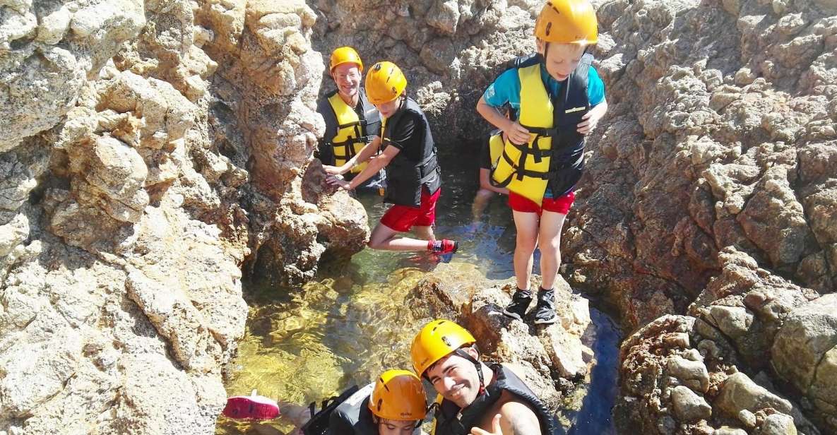 Cagliari: Professional Guided Coasteering Shore Excursion