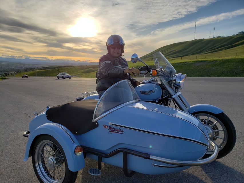 Calgary: Scenic Cochrane and Canmore Sidecar Motorcycle Tour