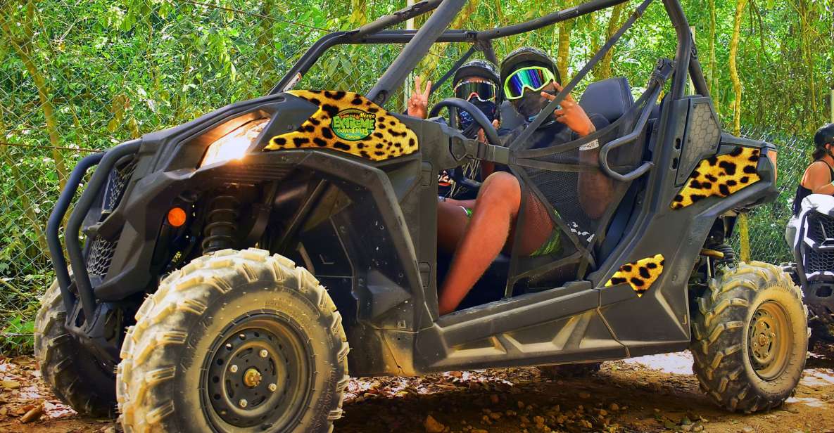 Cancún: Extreme Buggy Adventure With Ziplines & Cenote