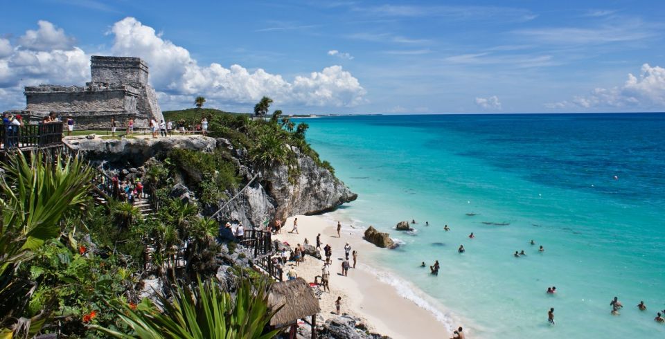 Cancun: Half-Day Private Tulum and Sak Aktun Cenote Tour