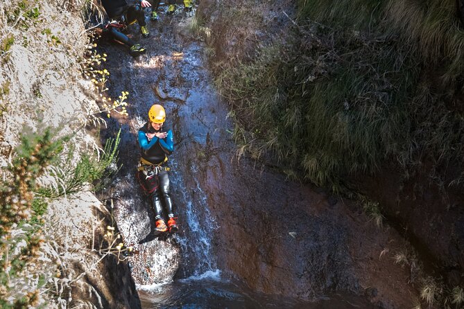 Canyoning in Ribeira Das Cales