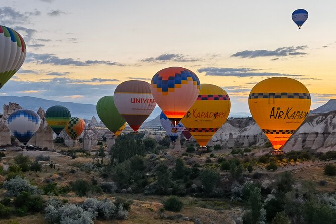Cappadocia Hot Air Balloon Ride Over Fairychimneys With Transfers