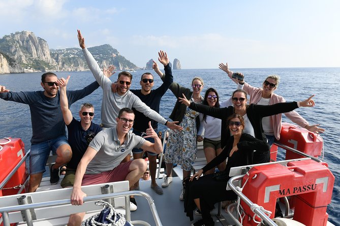 Capri Boat and Land Tour From Sorrento With Blue Grotto