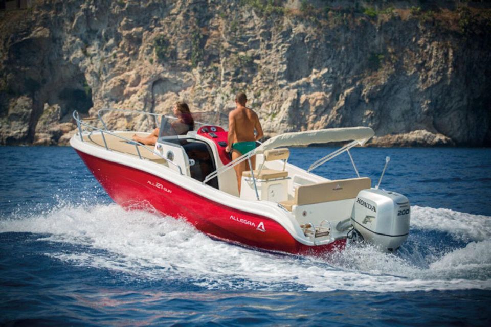 Capri Island & Blue Cave Private Boat Tour From Sorrento