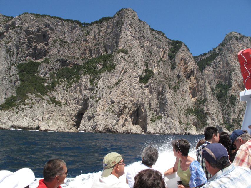 Capri: Private Island Boat Tour With Snorkeling and Swimming