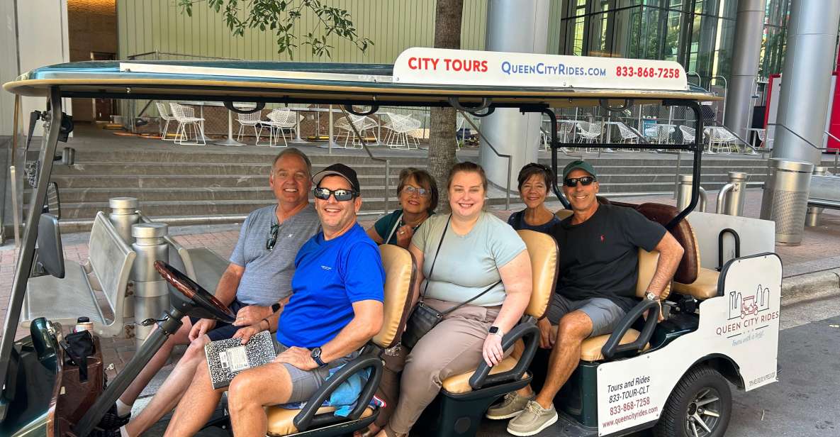 Charlotte: Historical City Tour on Eco-Friendly Cart