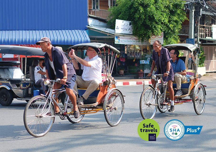 Chiang Mai: Market and Trishaw Ride Tour With Local Lunch