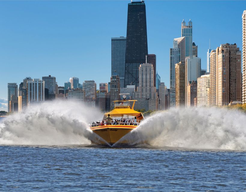 Chicago Lakefront: Seadog Speedboat Ride