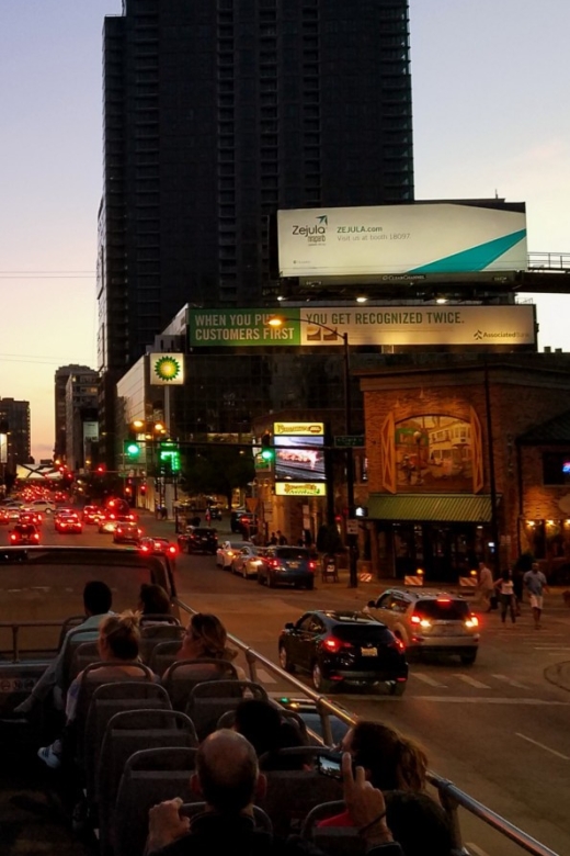 Chicago: Sunset Tour by Open-Top Bus With Live Guide