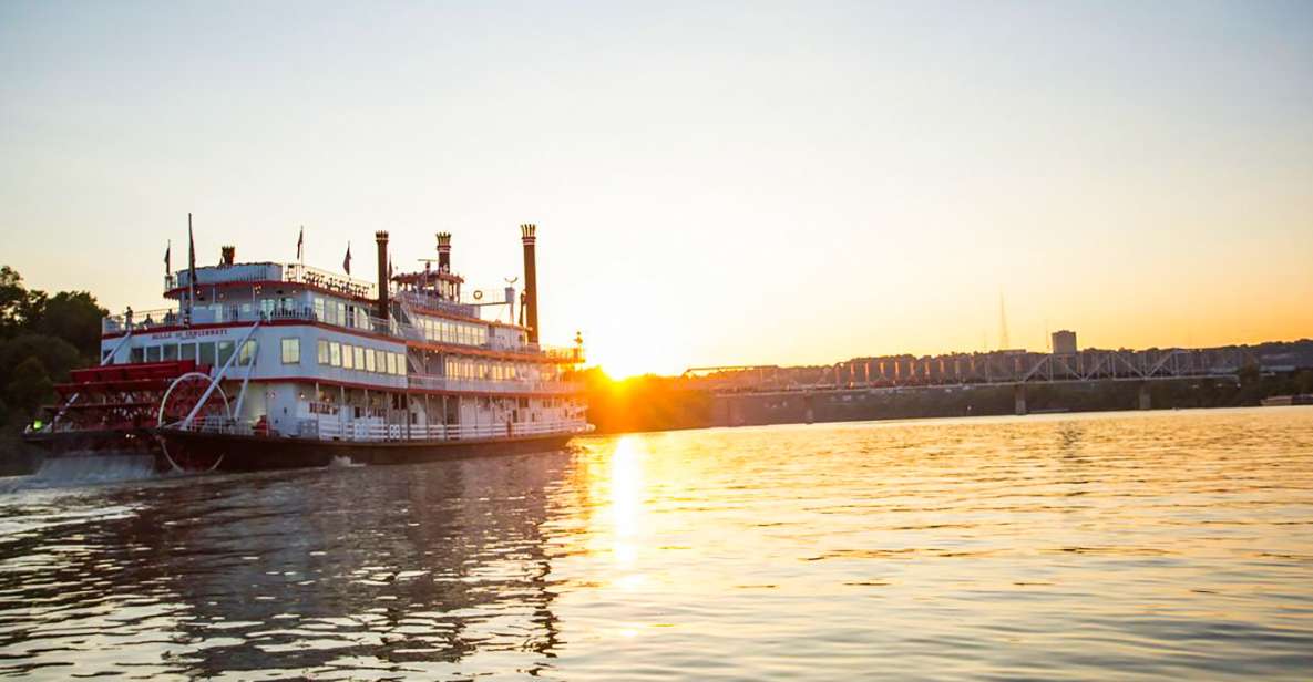 Cincinnati: Riverboat Cruise With Lunch and Entertainment