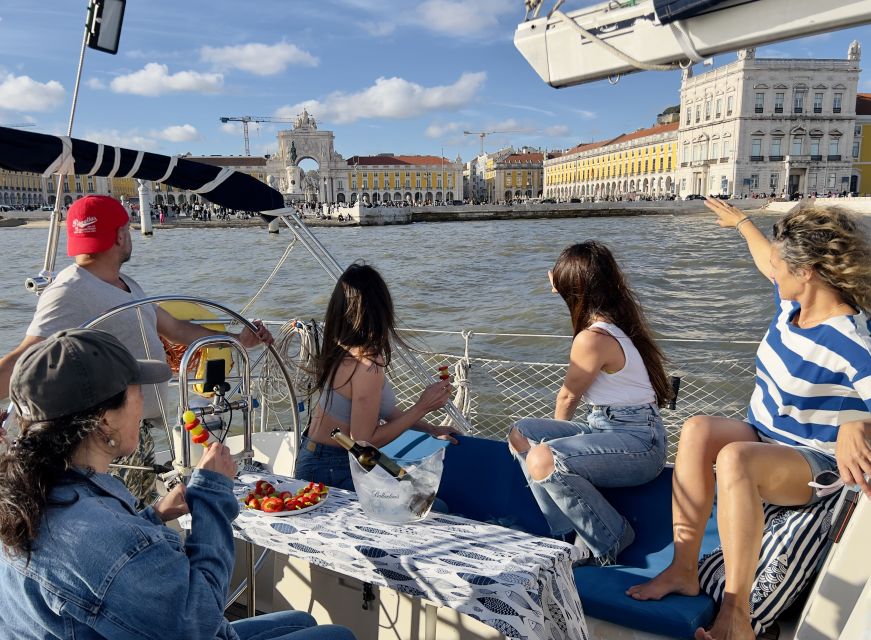 Classical Sailing Yatch Lisbon Cruise With Cheers and Bites