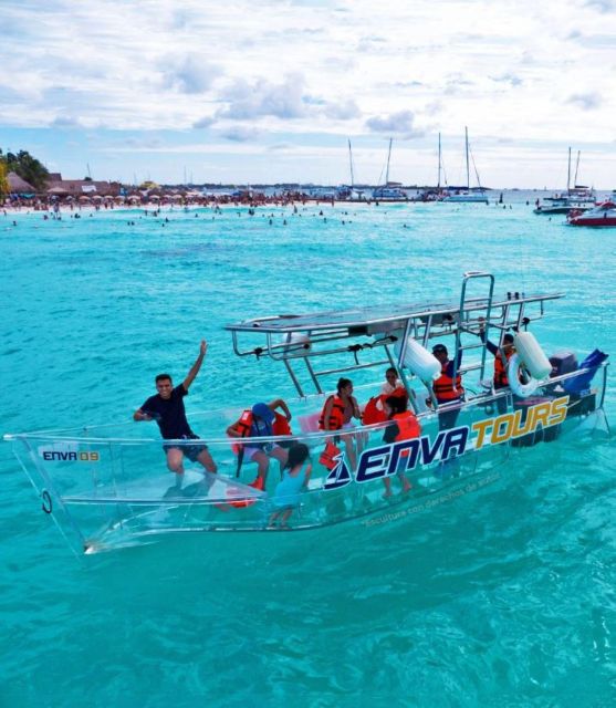 Clear Boat Tour With Beer