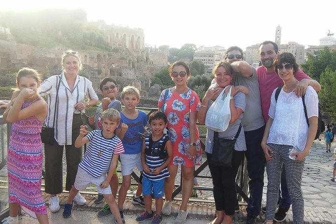 Colosseum Forum Ancient Rome Small Group Tour for Kids Families