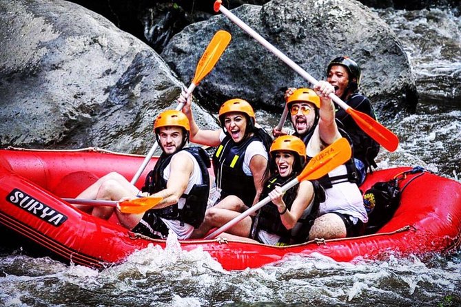 Combo Whitewater Rafting + Full Trek Single ATV Ride in Ubud Bali