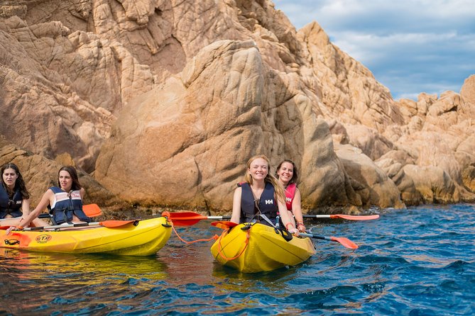 Costa Brava Kayak & Snorkel Tour + Picnic From Barcelona