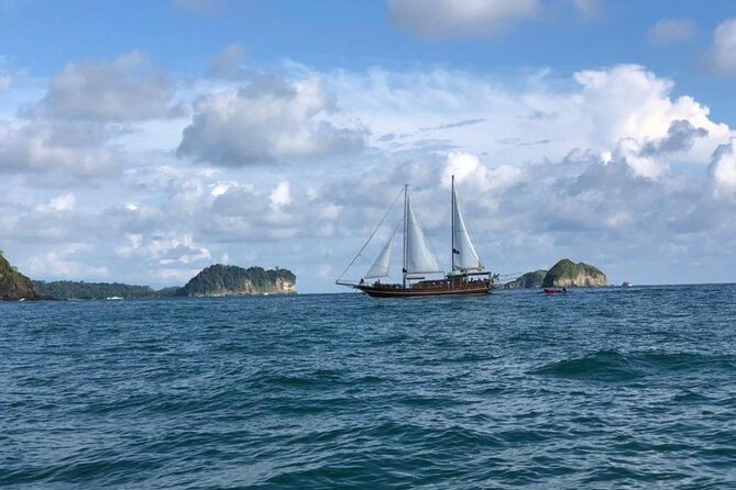 Cruising on a 100 Wooden Sail Ship in Province of Puntarenas