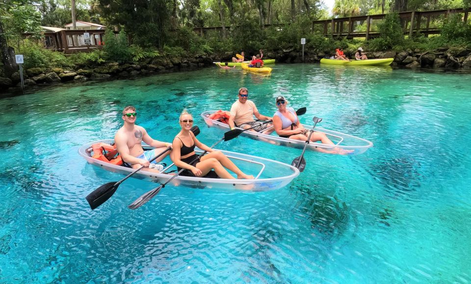 Crystal River: Springs and Manatees Clear Kayak Tour - Tour Overview