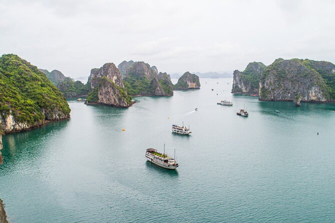 Day Trip to Halong Bay From Hanoi - Wooden Boat Cruise